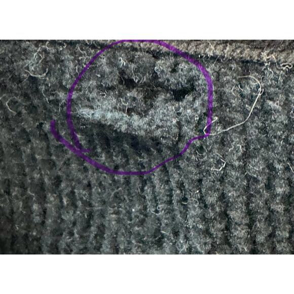 Coldwater Creek Womens Small Black Embroidered Snap Button Wool Cardigan (READ) - Picture 9 of 13